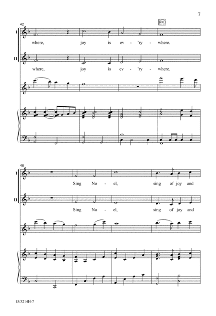 Joy Is Everywhere! 2-Part scores gallery preview page 7