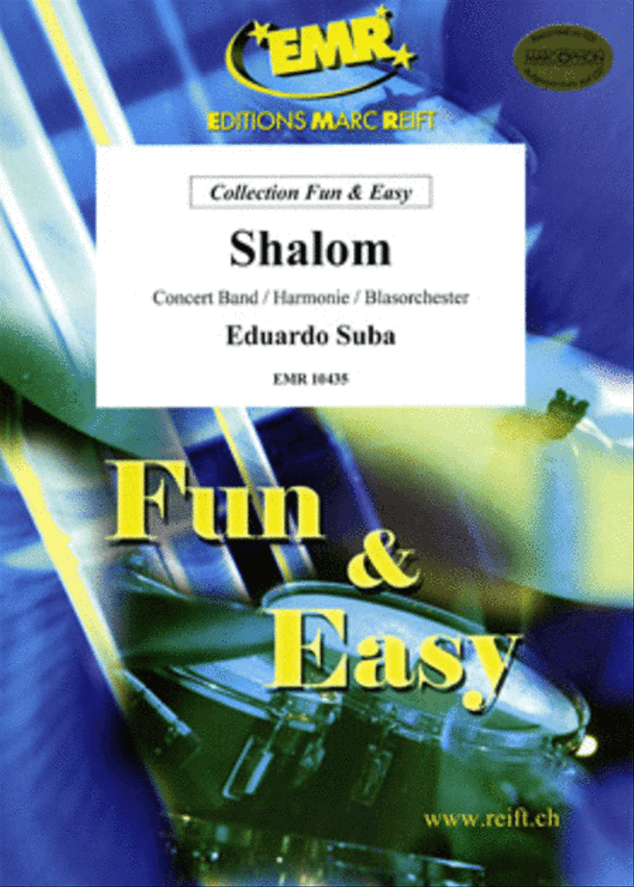 Shalom Concert Band scores gallery preview page 1