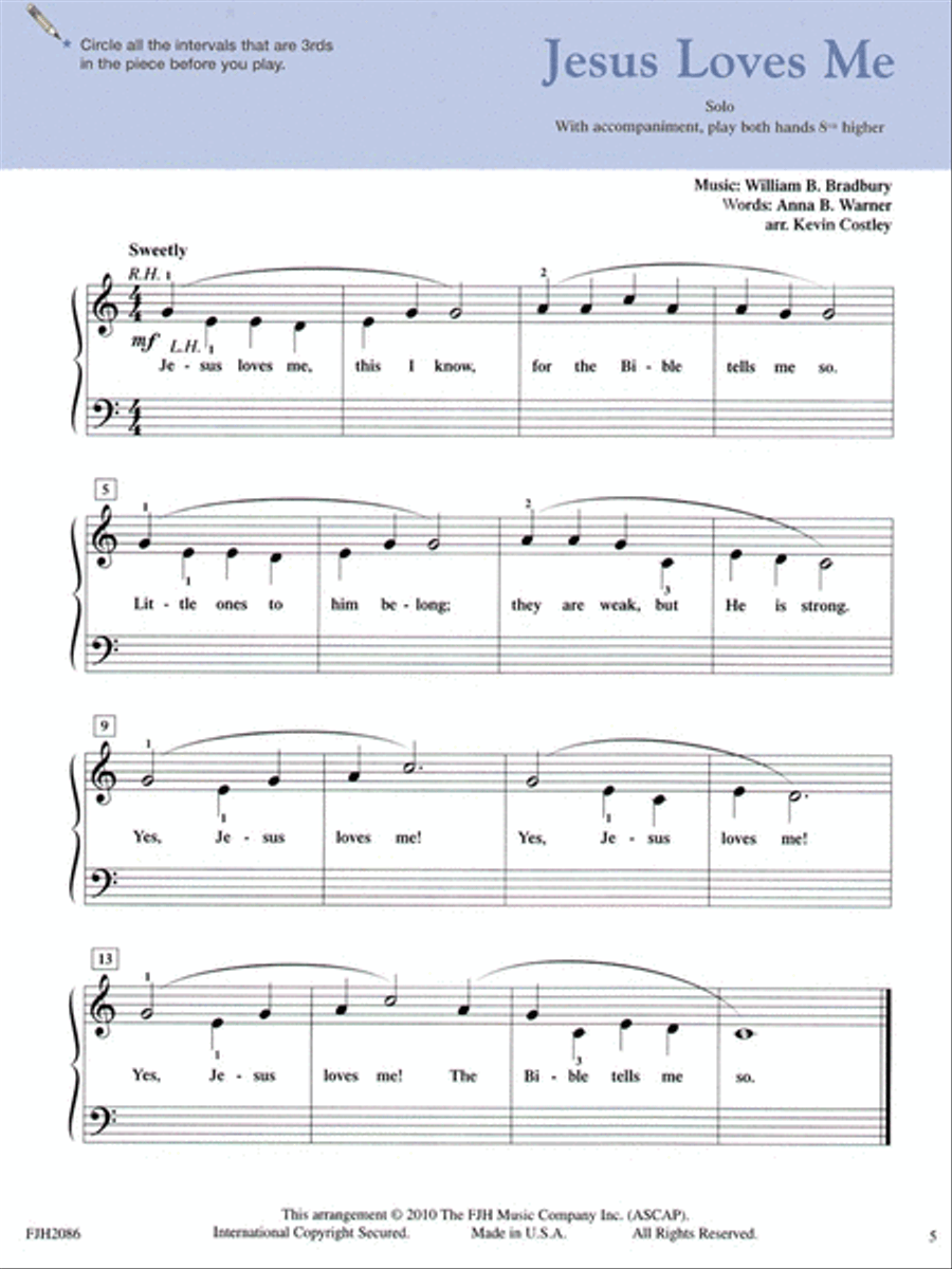 Be A Star! Hymns, Book 1 Be A Star! Hymns, Book 1 Easy Piano scores gallery preview page 4