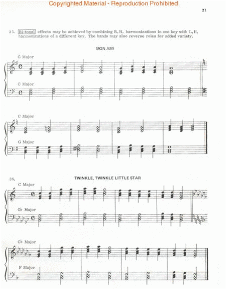 Tricks with Triads - Set II Piano Method scores gallery preview page 2