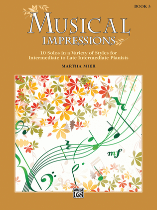 Book cover for Musical Impressions, Book 3