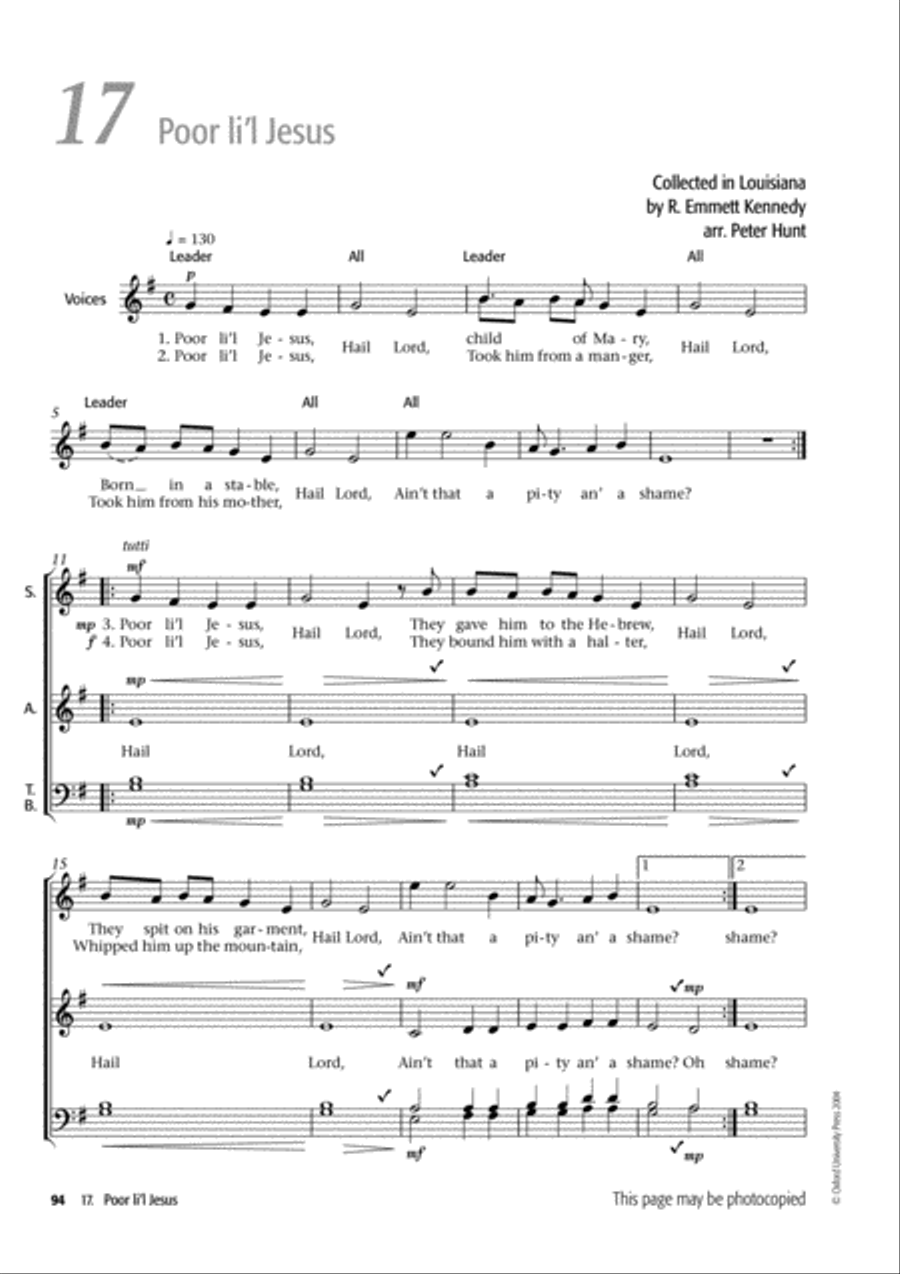 Voiceworks at Christmas Unison Choir scores gallery preview page 25