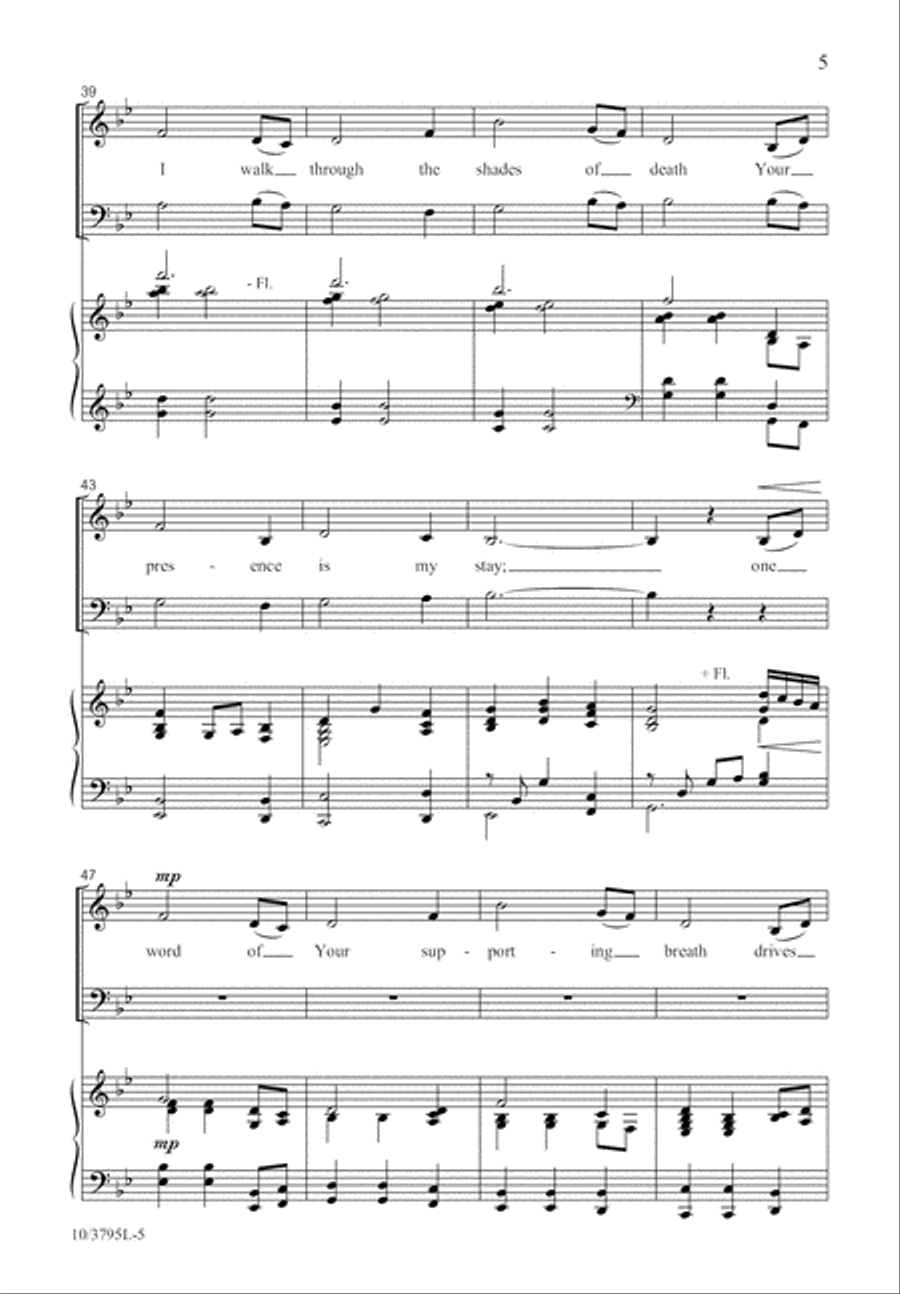 My Shepherd Will Supply My Need 2-Part scores gallery preview page 6