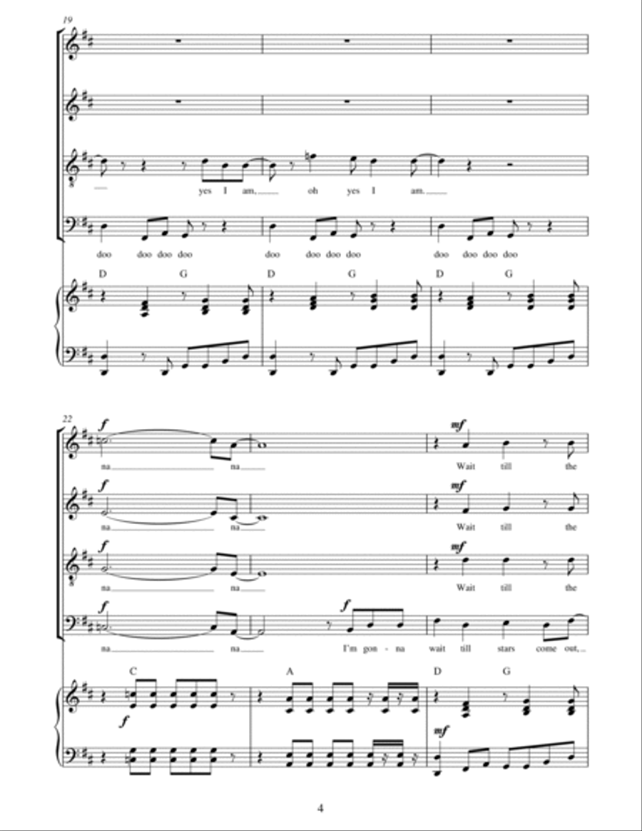 In The Midnight Hour 4-Part scores gallery preview page 4