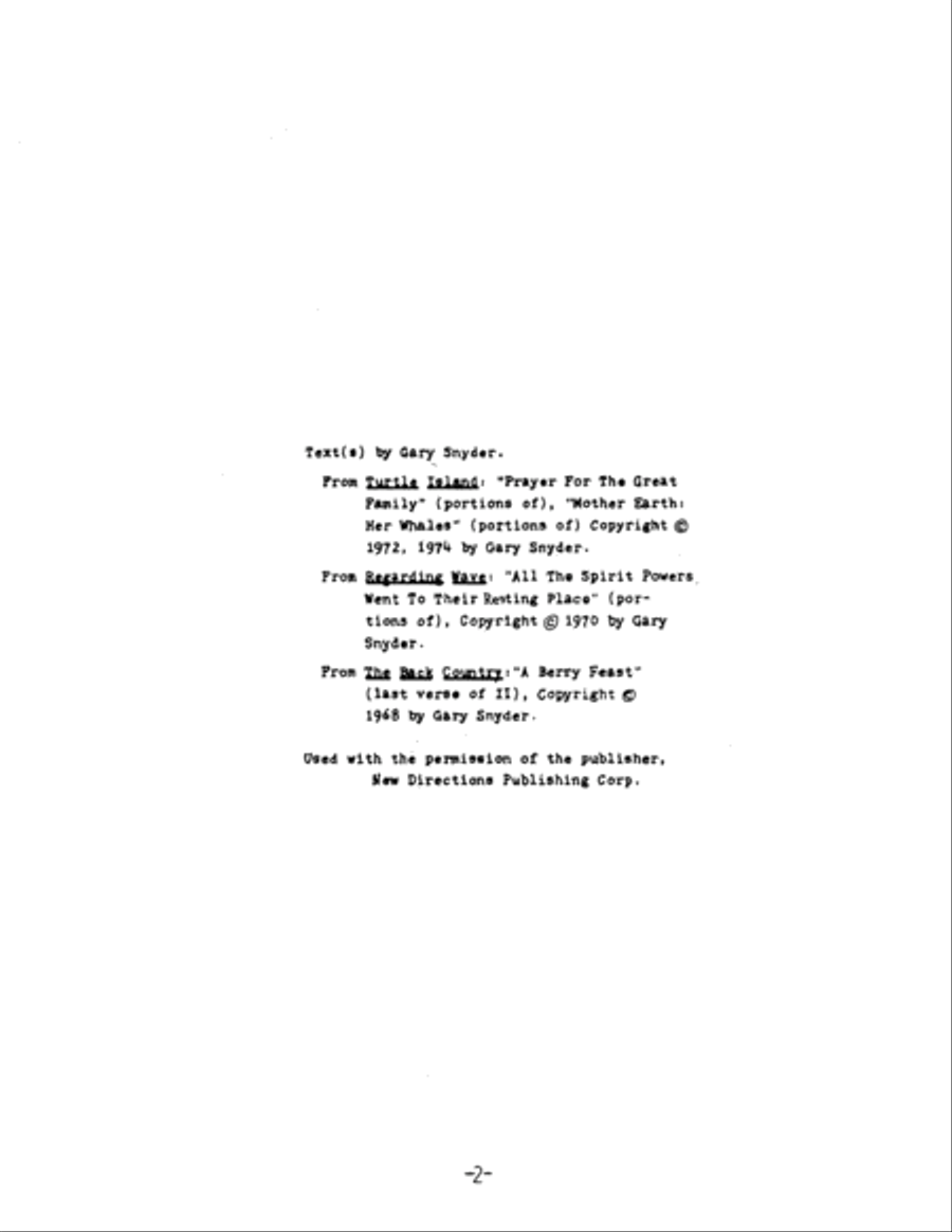 Prayer for the Great Family for mixed chorus 4-Part scores gallery preview page 7
