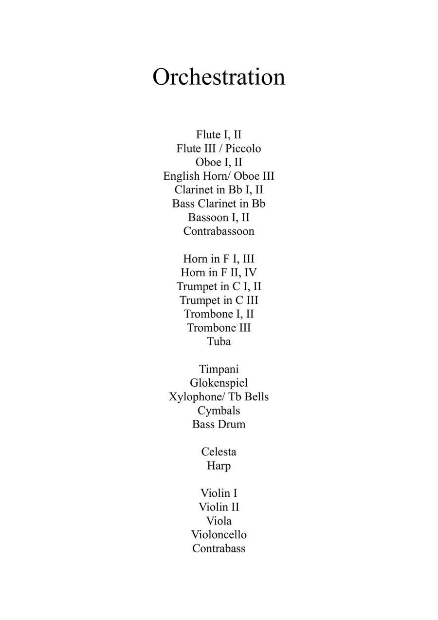 Asturias (Leyenda) - I. Albeñiz - For Full Orchestra (Full Score and Parts) Chamber Orchestra scores gallery preview page 2