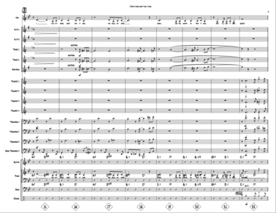 I Didn't Know What Time It Was Small Ensemble scores gallery preview page 3