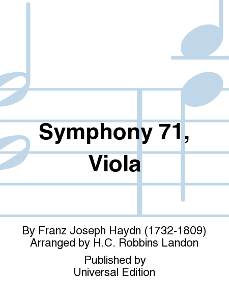 Symphony 71, Viola