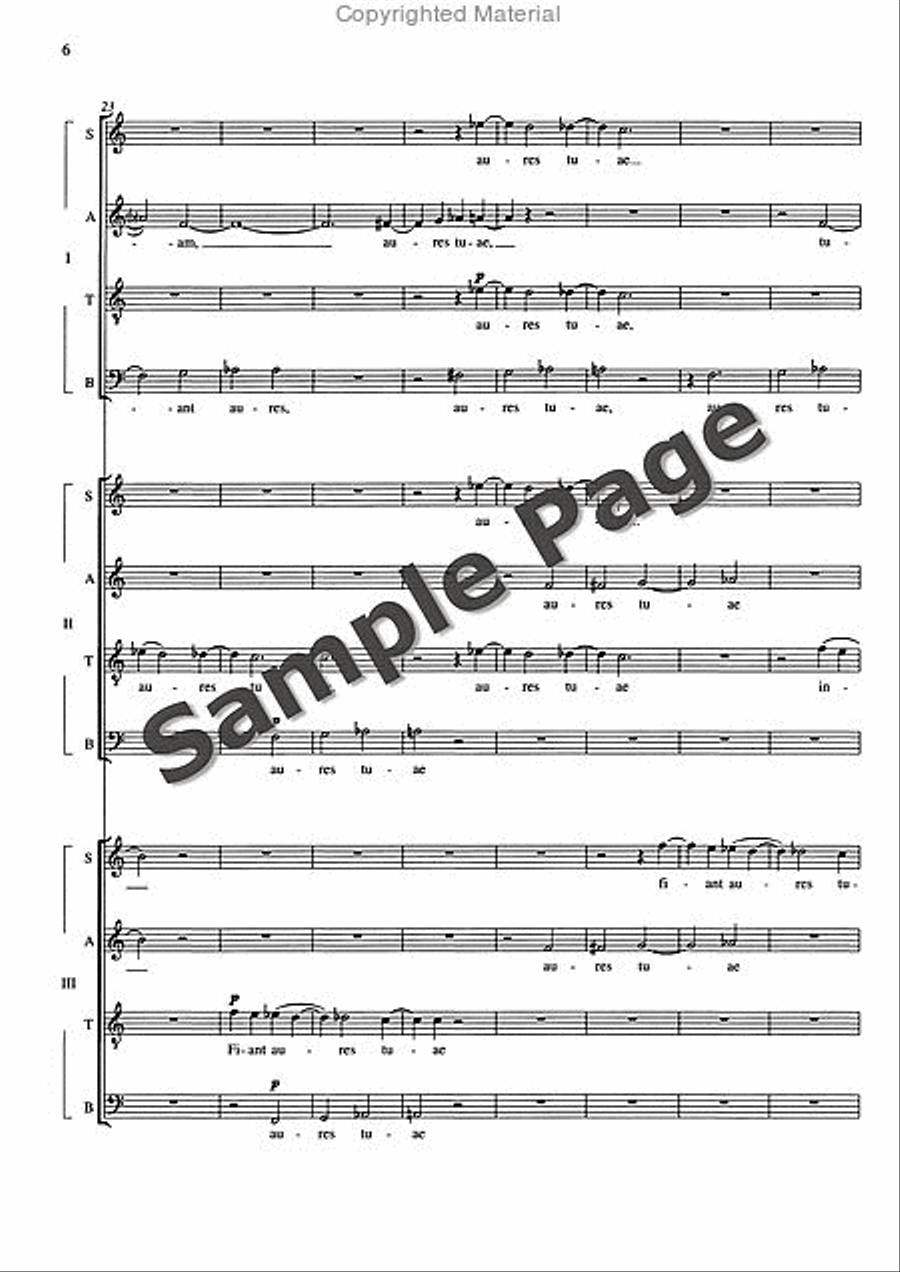 De Profundis De Profundis 4-Part scores gallery preview page 7