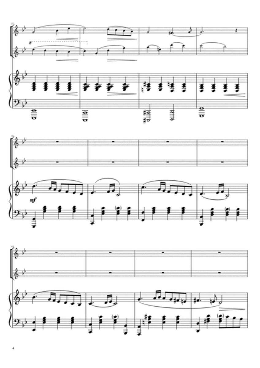 Caccini "Ave Maria" Piano Trio Flute Duo image number null