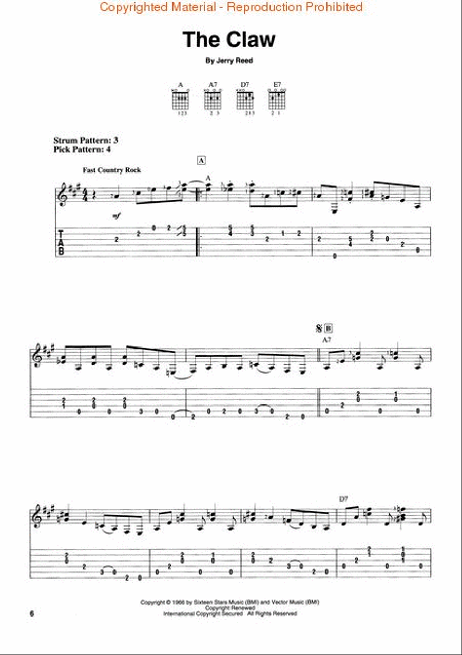 Guitar Instrumentals Guitar Instrumentals Guitar Tablature scores gallery preview page 2