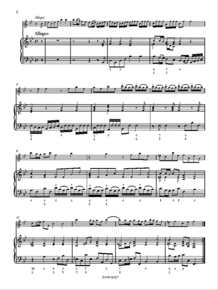 Sonata for Treble (Alto) Recorder and BC Recorder scores gallery preview page 3