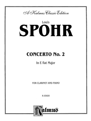 Book cover for Spohr: Concerto No. 2 in E flat Major, Op. 57