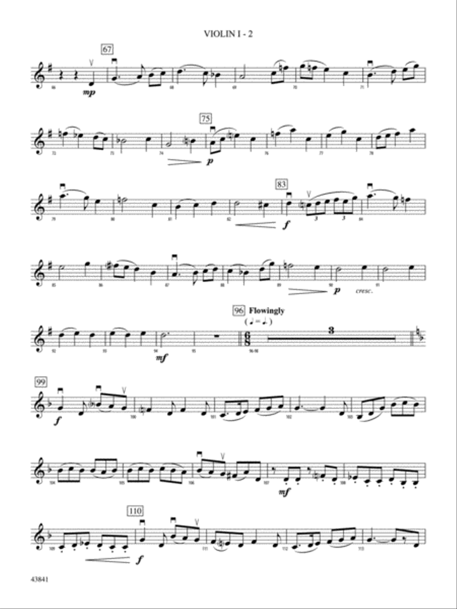 Scherzo for String Orchestra: 1st Violin String Orchestra scores gallery preview page 2