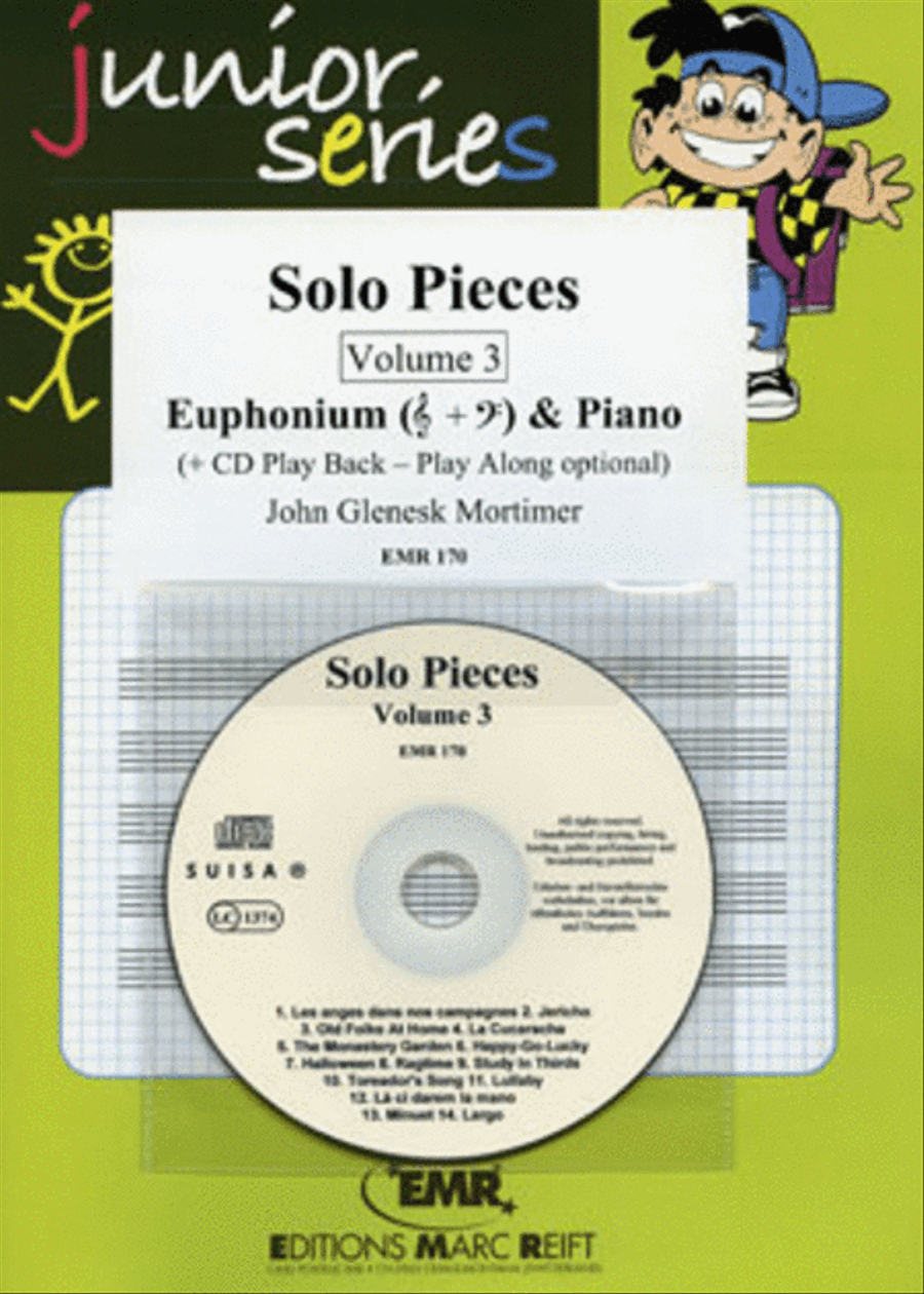 Solo Pieces Vol. 3 Solo Pieces Vol. 3 Euphonium scores gallery preview page 1
