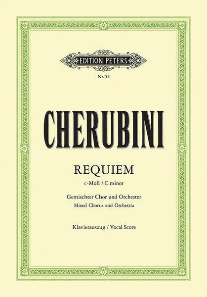 Requiem in C minor (Vocal Score)
