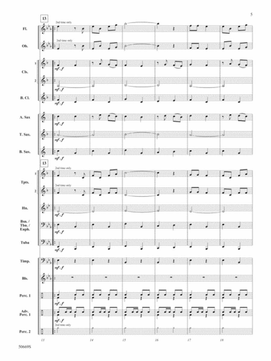 Eine Kleine March Music: Score