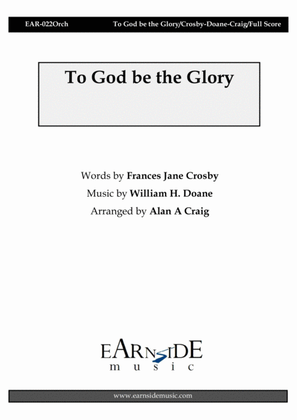 To God be the Glory (full score and parts)