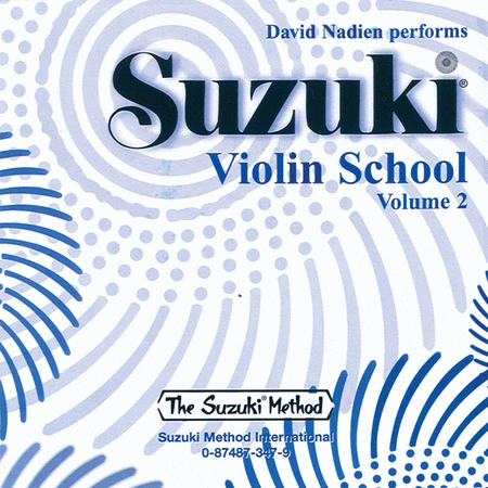 David Nadien: Suzuki Violin School, Volume 2 - Compact Disc