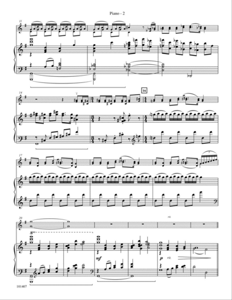 Angels We Have Heard On High Set of Parts scores gallery preview page 2