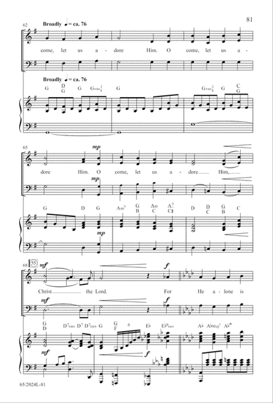 Child of Hope 3-Part scores gallery preview page 82