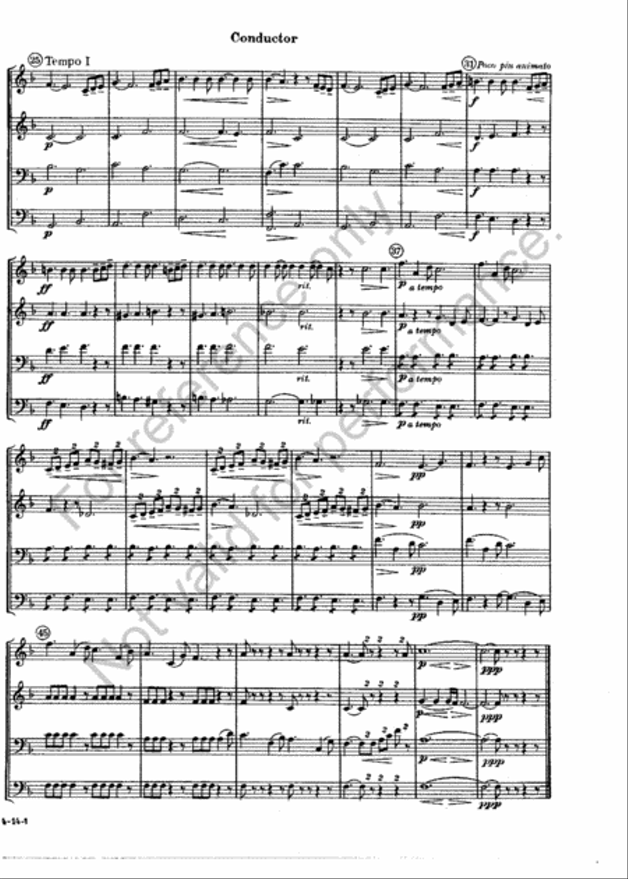 Andante Cantabile Andante Cantabile Horn scores gallery preview page 3