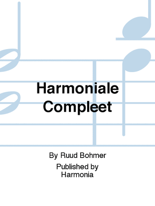 Book cover for Harmoniale Compleet