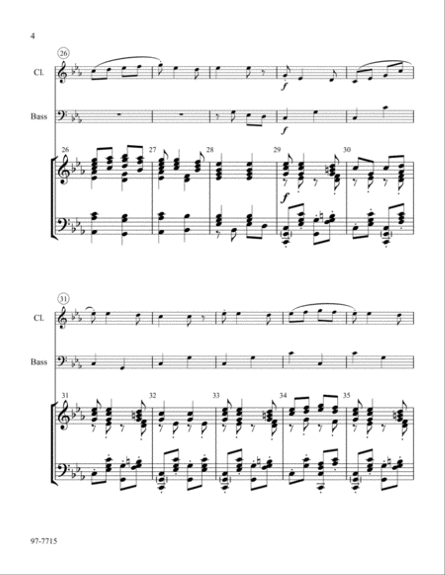 The King of Glory Comes The King of Glory Comes Handbell Choir scores gallery preview page 5