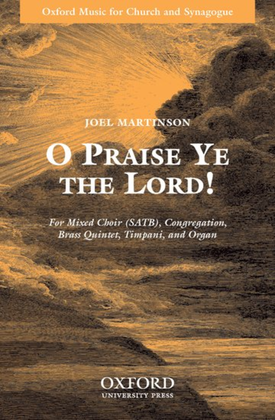 Book cover for O Praise Ye the Lord!