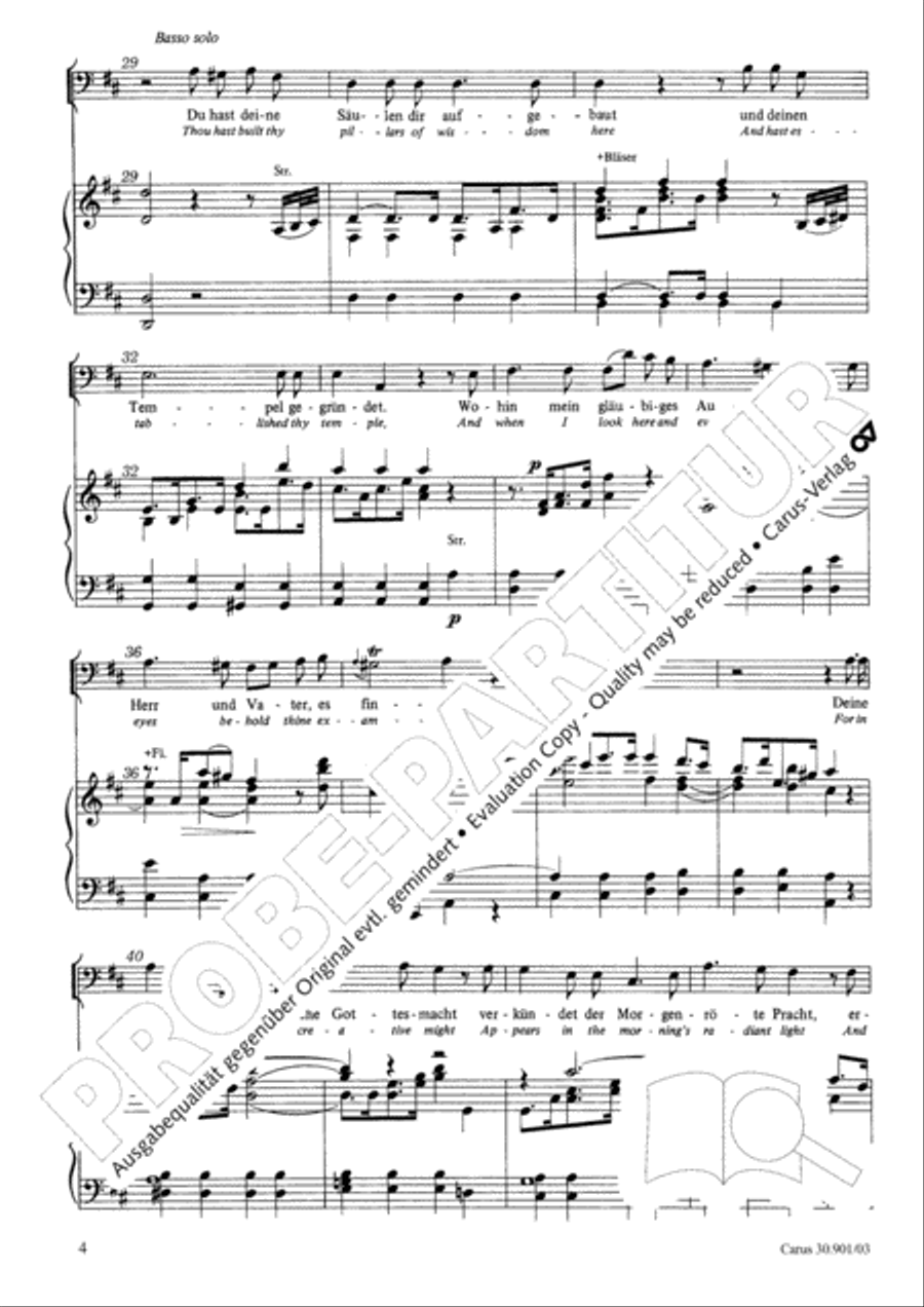 Our father (Vater unser) TB scores gallery preview page 5