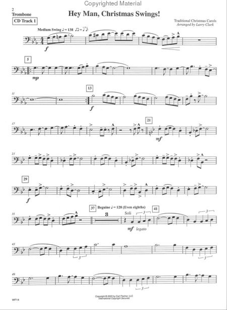 Playing With the Band at Christmas CD scores gallery preview page 2