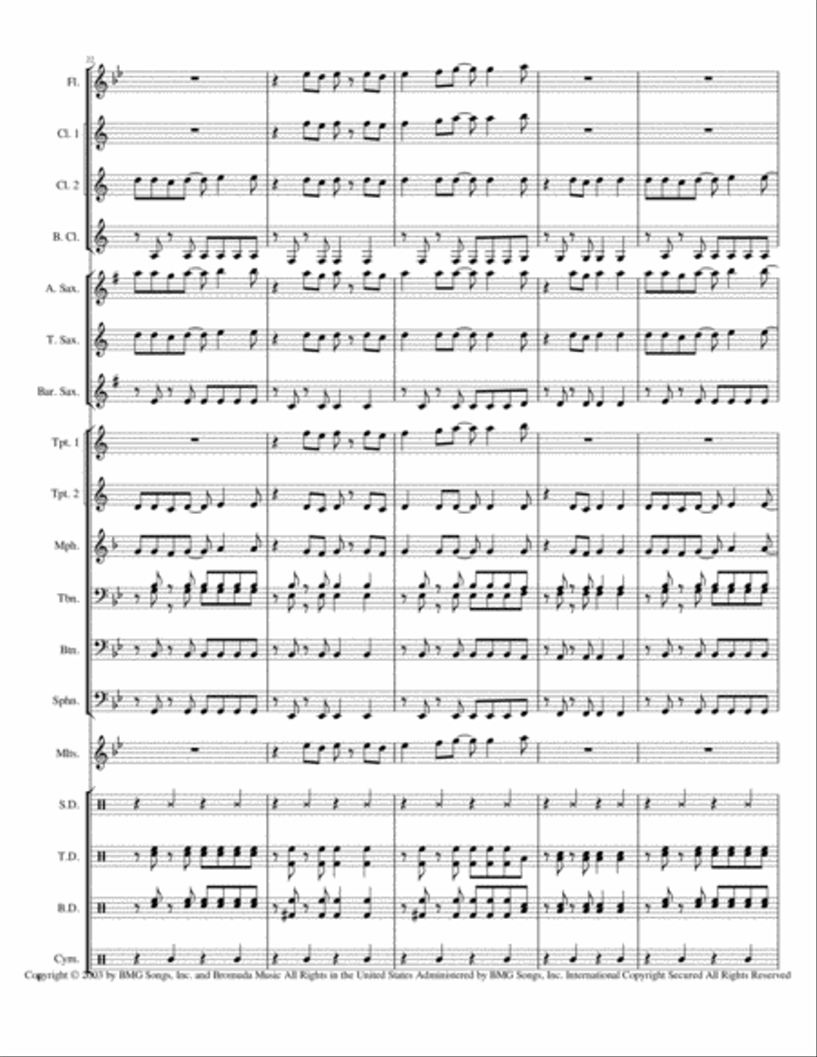 Ocean Avenue Large Ensemble scores gallery preview page 6