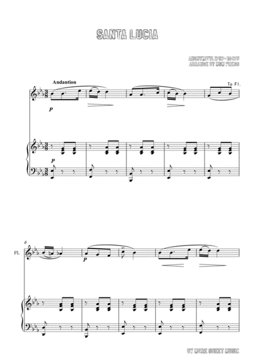 Louis-Santa Lucia, for Flute and Piano image number null