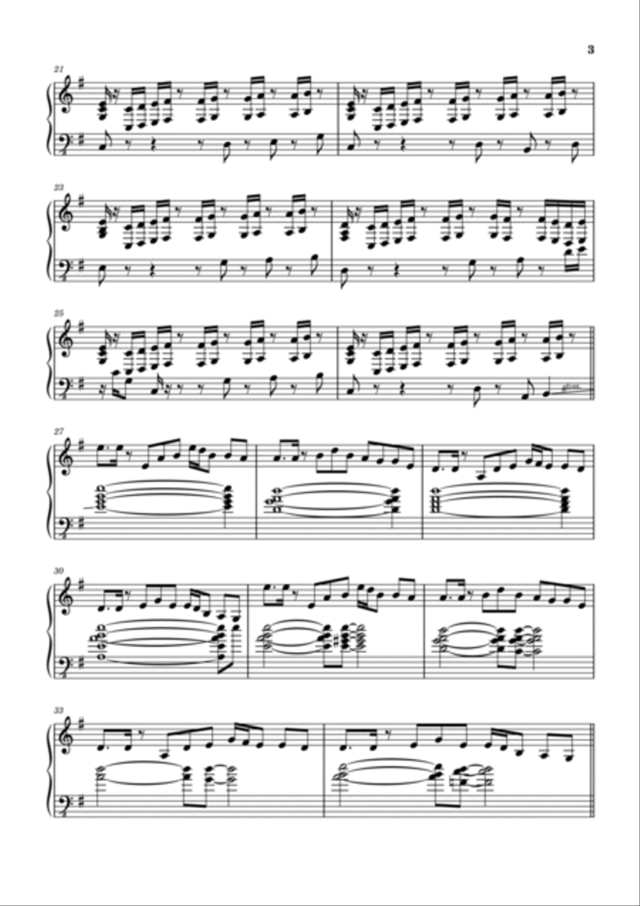 Lingus Lingus Piano Solo scores gallery preview page 4