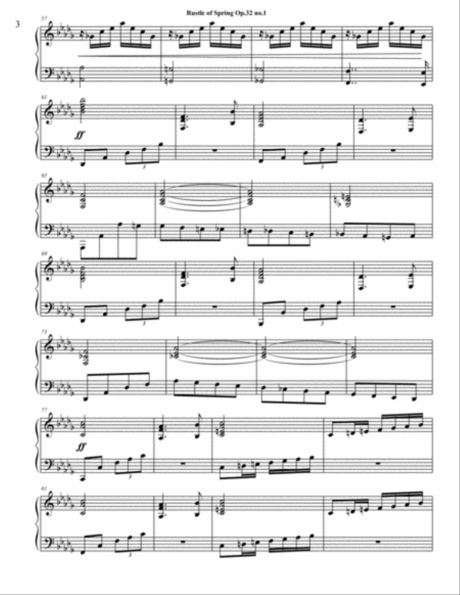 Rustle of Spring for Piano Solo Piano Method scores gallery preview page 4