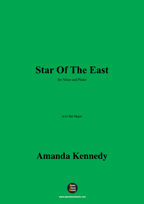 Amanda Kennedy-Star Of The East,in G flat Major