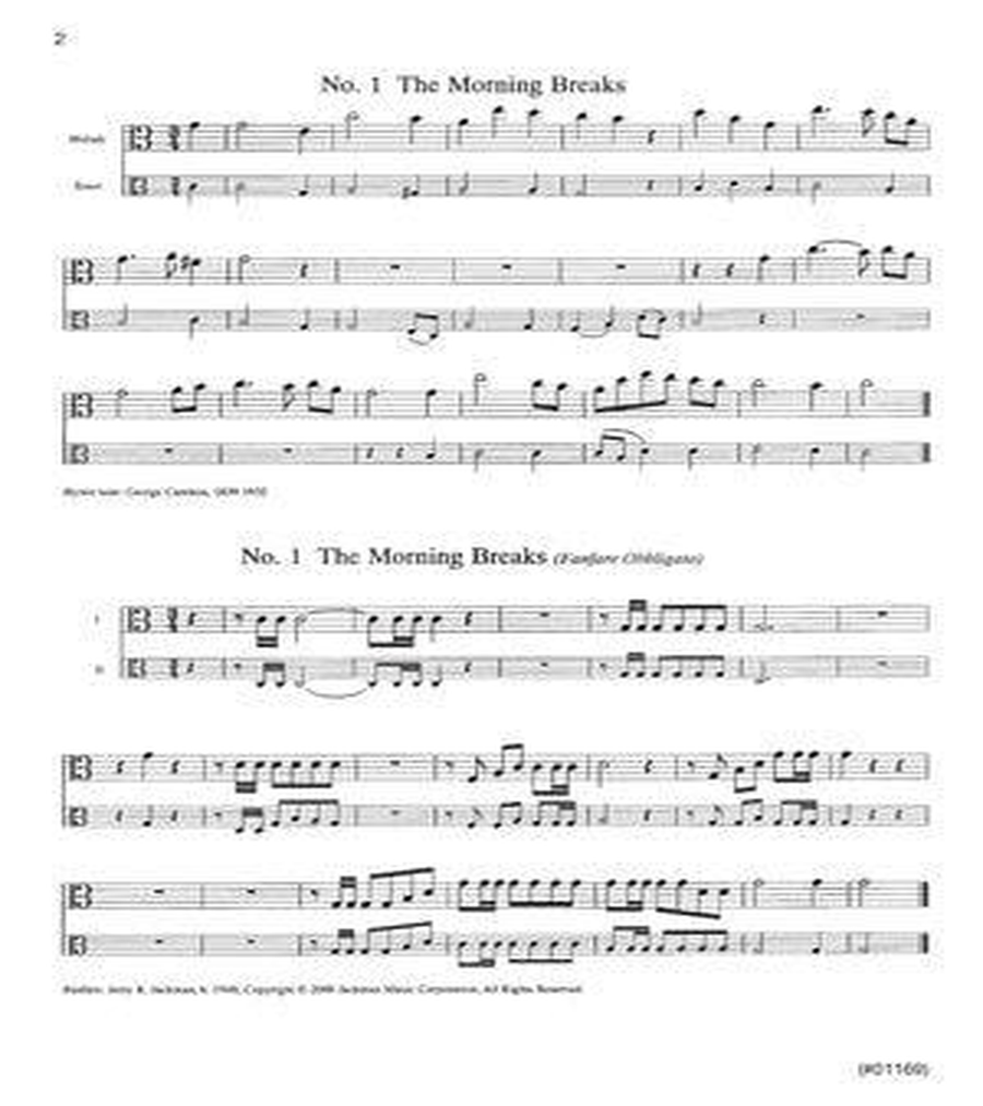 Hymns for Instruments - Viola Viola Solo scores gallery preview page 2