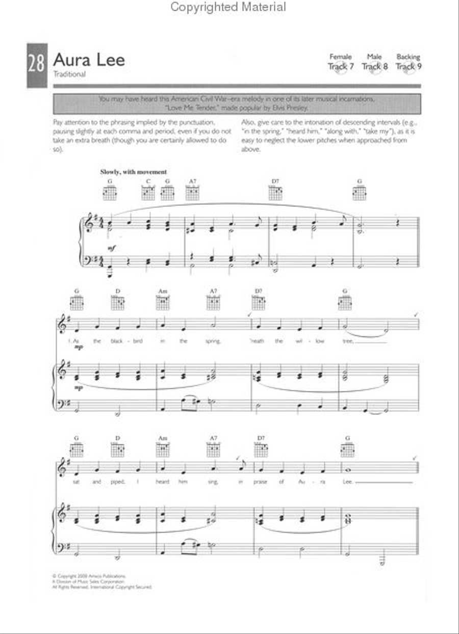 Absolute Beginners – Voice Voice scores gallery preview page 4