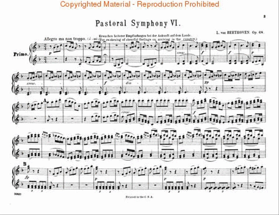 Symphonies – Book 2 (6–9) 1 Piano, 4-Hands scores gallery preview page 2