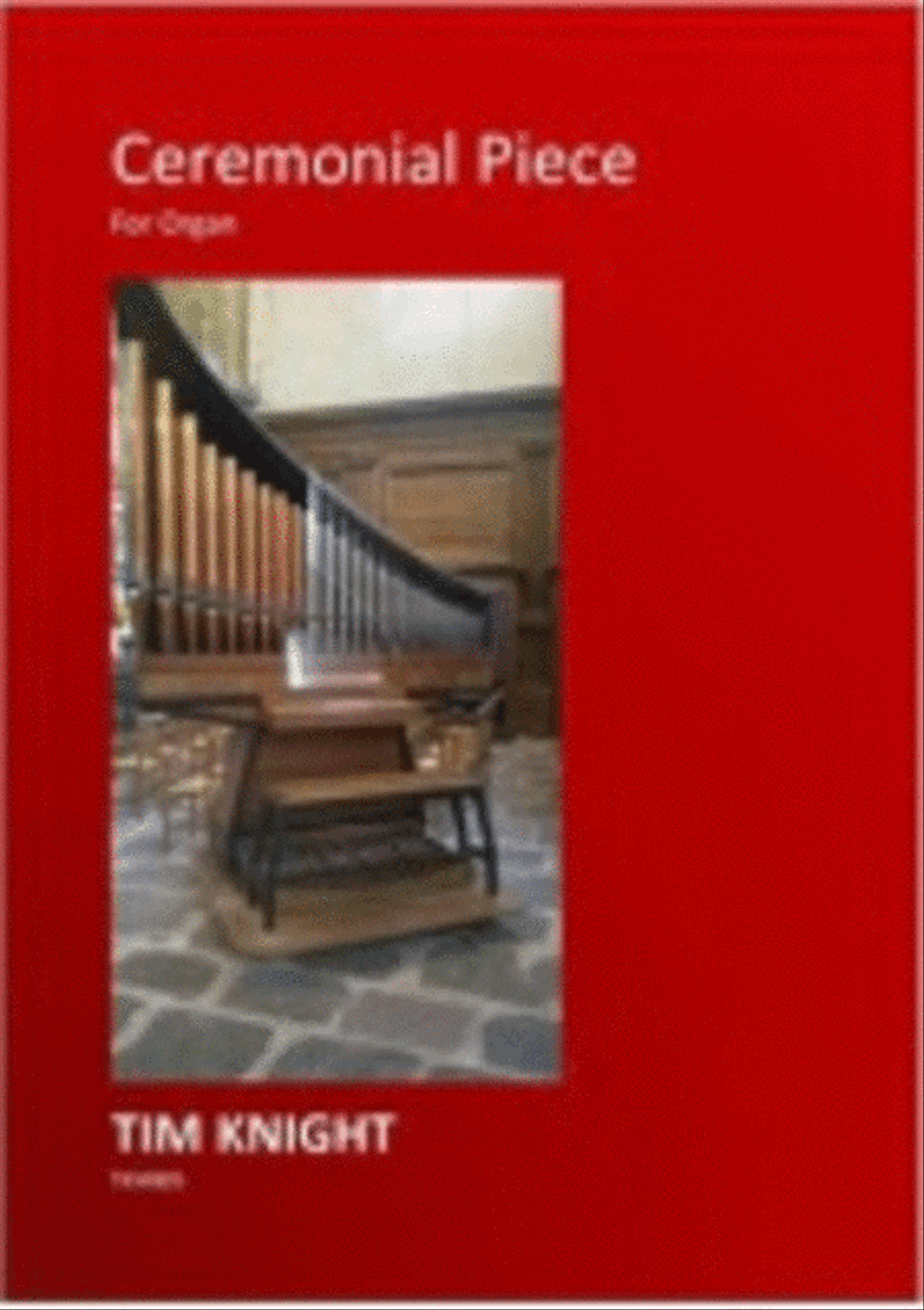 Ceremonial Piece Organ scores gallery preview page 1