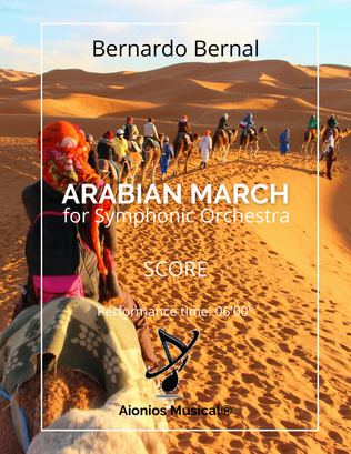 Arabian March - for Symphonic Orchestra (Score only)