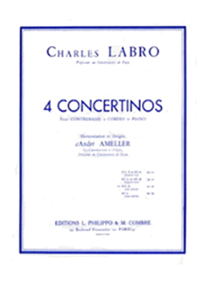 Concertino Op. 30 No. 1 en Sol maj. et Re min.