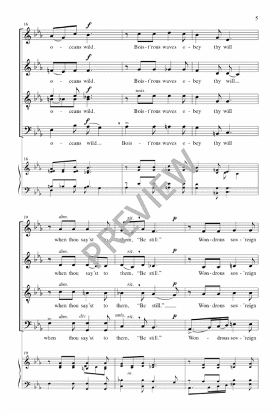 Jesus, Savior, Pilot Me Jesus, Savior, Pilot Me 4-Part scores gallery preview page 6