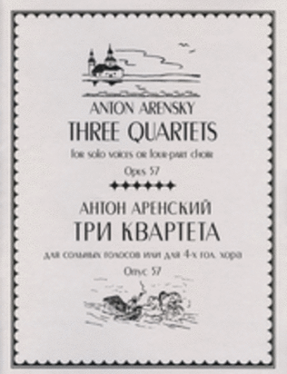 Book cover for Three Quartets