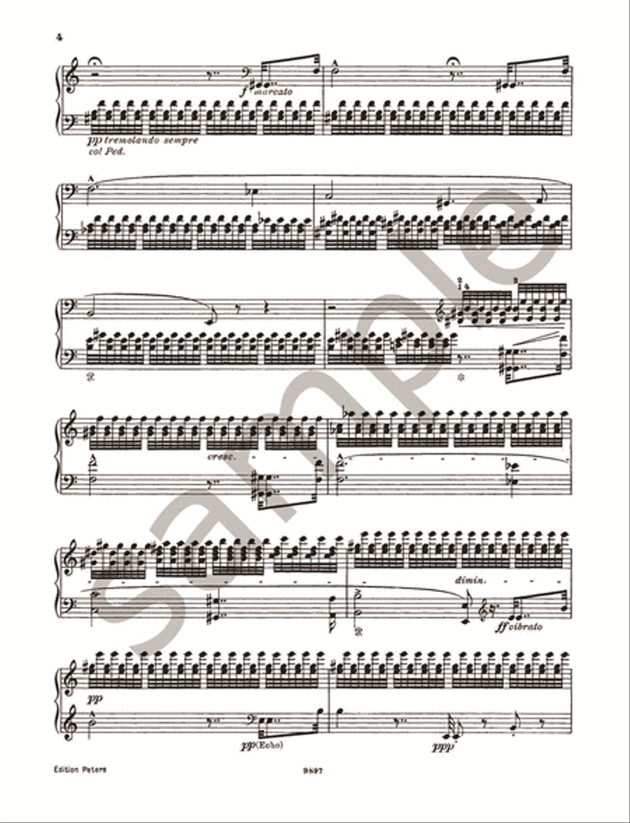 Années de Pèlerinage for Piano