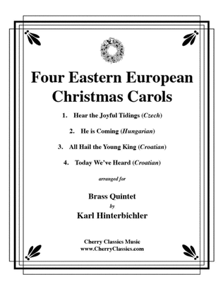 Four Eastern European Christmas Carols for Brass Quintet