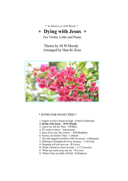 Dying with Jesus (For Piano Trio) image number null