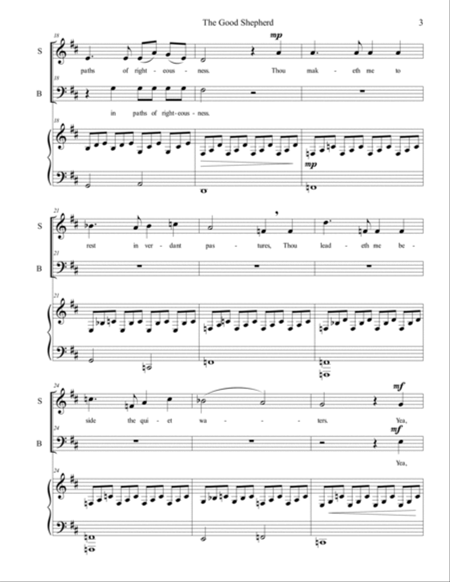 The Good Shepherd (SB) 2-Part scores gallery preview page 3