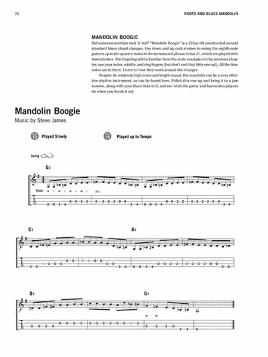 Roots and Blues Mandolin Acoustic Guitar scores gallery preview page 4