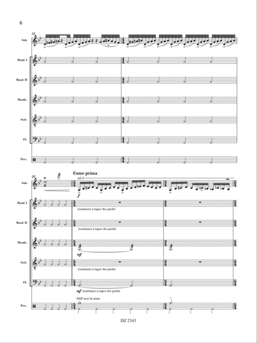 Massalia Concerto Orchestra scores gallery preview page 6